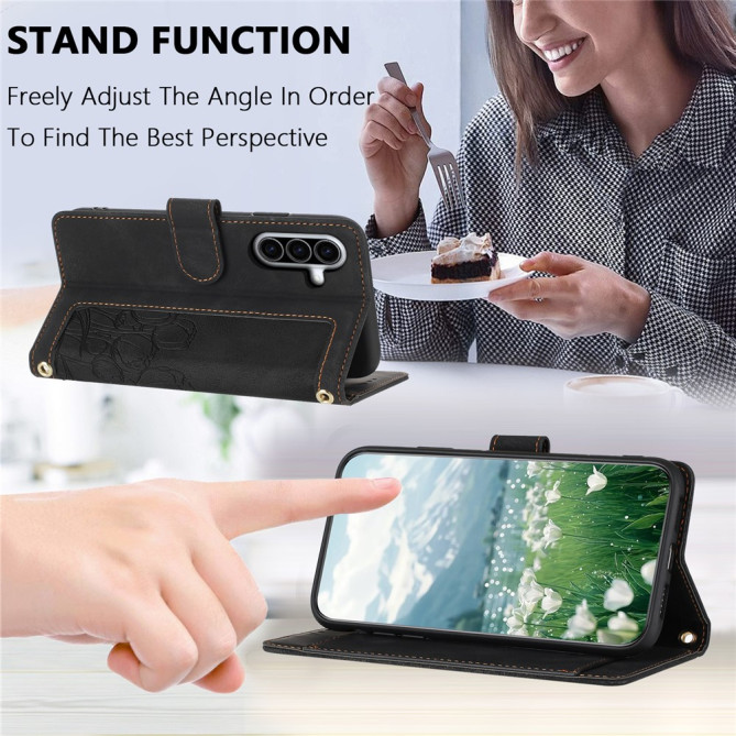 Housse Samsung Galaxy A37 Tulipe Portefeuille