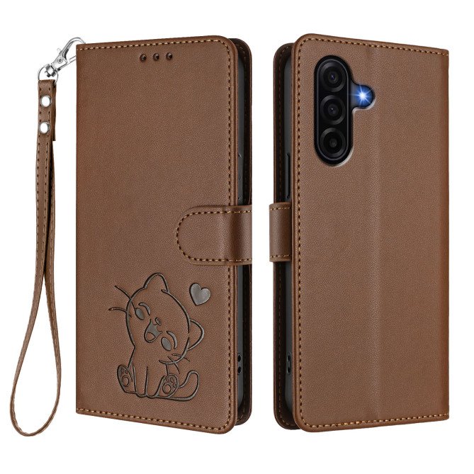 Housse Samsung Galaxy A37 Amour Portefeuille Dragonne