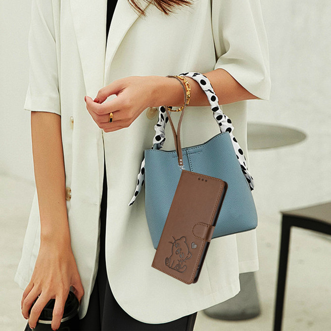 Housse Samsung Galaxy A37 Amour Portefeuille Dragonne