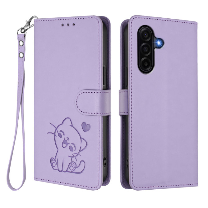 Housse Samsung Galaxy A37 Amour Portefeuille Dragonne