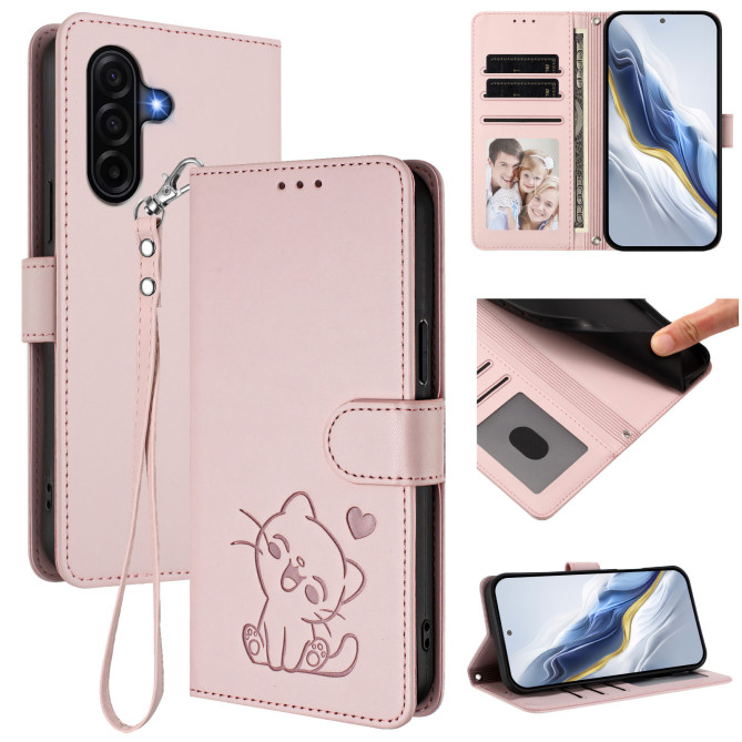 Housse Samsung Galaxy A37 Amour Portefeuille Dragonne