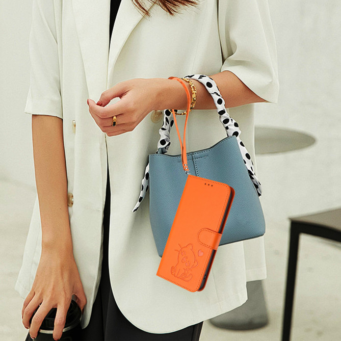 Housse Samsung Galaxy A37 Amour Portefeuille Dragonne