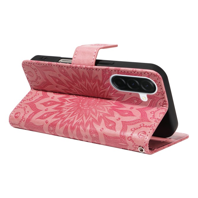 Housse Samsung Galaxy A37 Tournesol Portefeuille ALBA