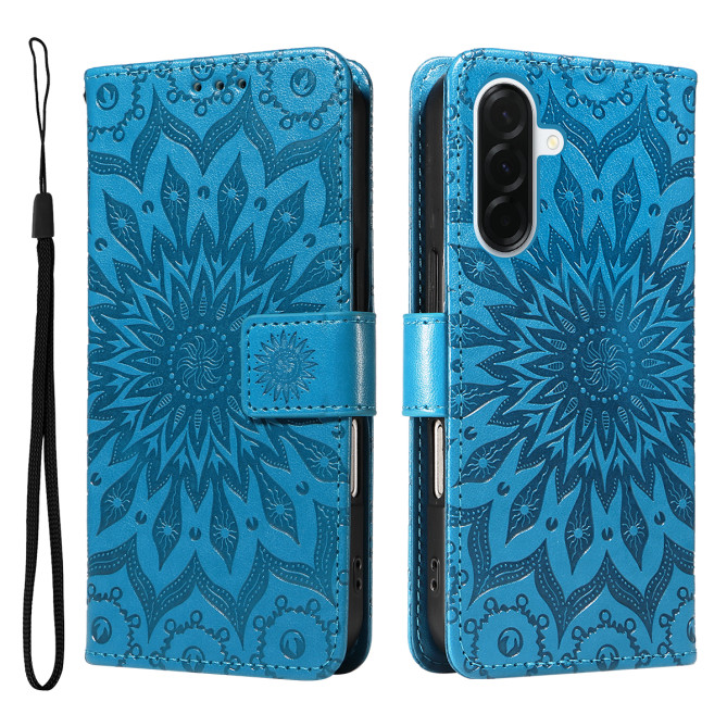 Housse Samsung Galaxy A37 Tournesol Portefeuille ALBA