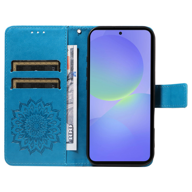 Housse Samsung Galaxy A37 Tournesol Portefeuille ALBA