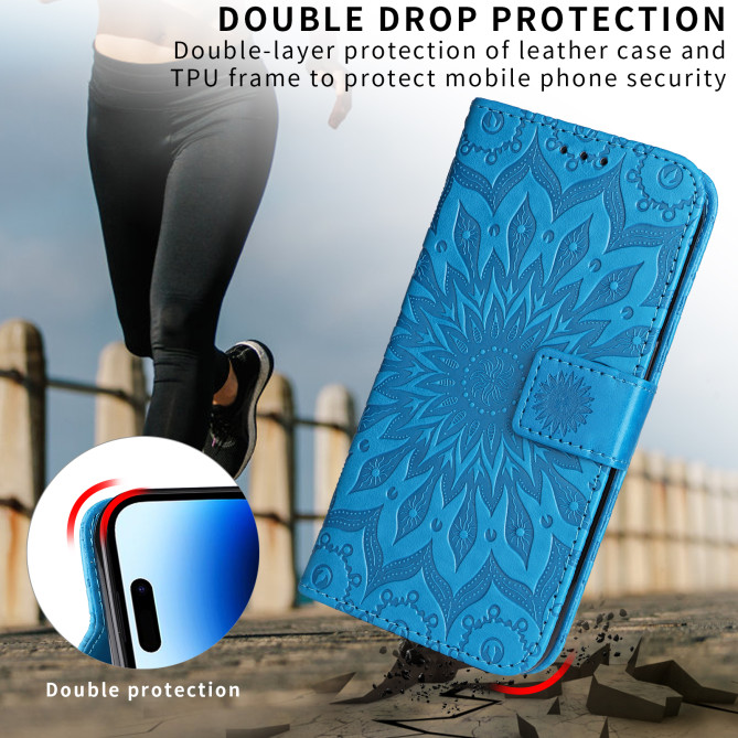 Housse Samsung Galaxy A37 Tournesol Portefeuille ALBA