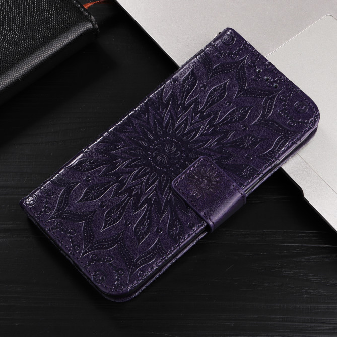 Housse Samsung Galaxy A37 Tournesol Portefeuille ALBA