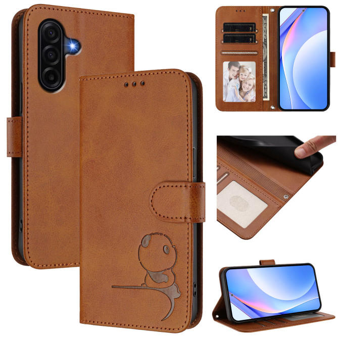 Housse Samsung Galaxy A37 Panda Portefeuille RFID