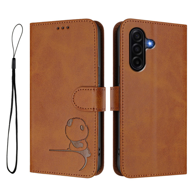 Housse Samsung Galaxy A37 Panda Portefeuille RFID