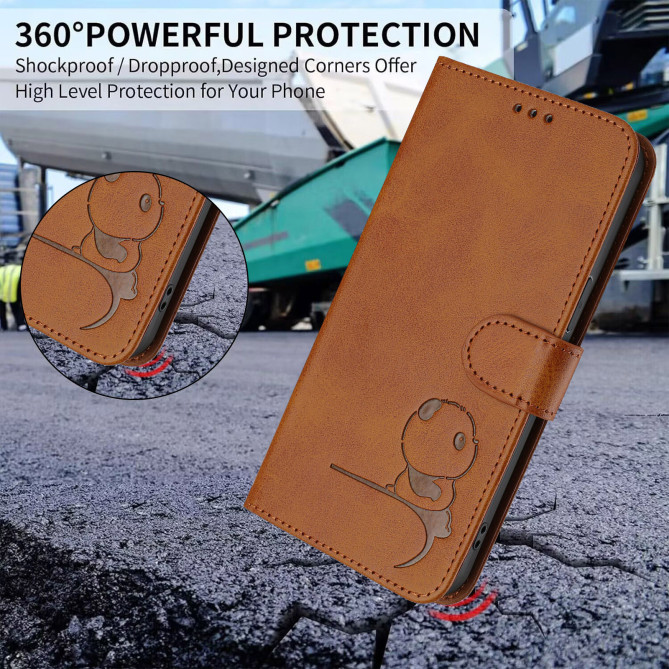 Housse Samsung Galaxy A37 Panda Portefeuille RFID