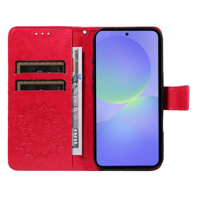 Housse Samsung Galaxy A37 Tournesol Portefeuille ALBA