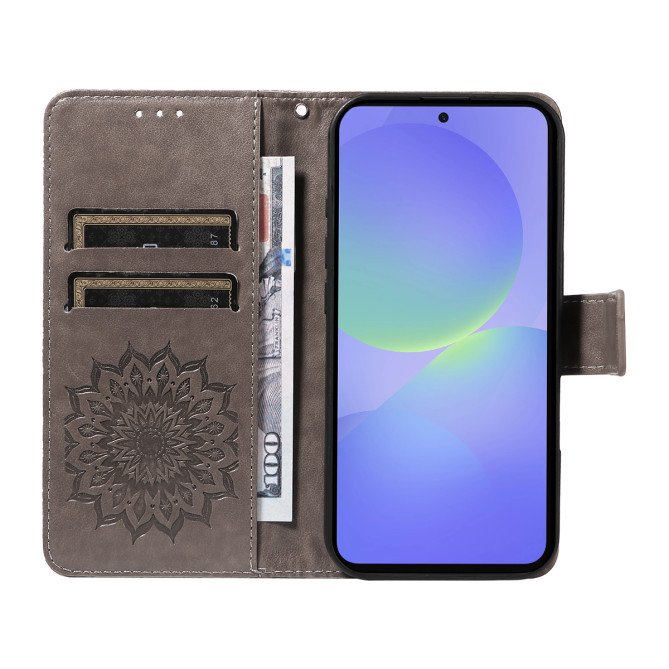 Housse Samsung Galaxy A37 Tournesol Portefeuille ALBA
