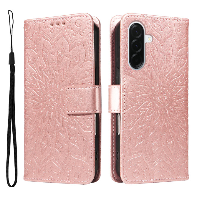 Housse Samsung Galaxy A37 Tournesol Portefeuille ALBA