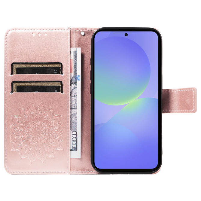 Housse Samsung Galaxy A37 Tournesol Portefeuille ALBA