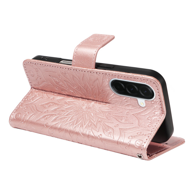 Housse Samsung Galaxy A37 Tournesol Portefeuille ALBA