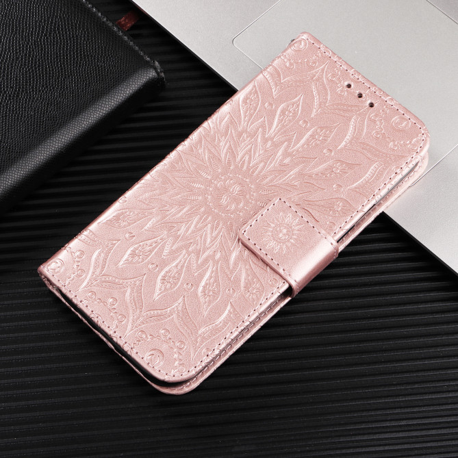 Housse Samsung Galaxy A37 Tournesol Portefeuille ALBA