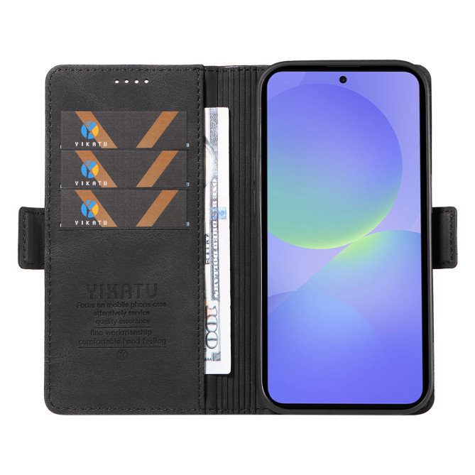 Housse Samsung Galaxy A37 YIKATU Portefeuille Toucher Soie