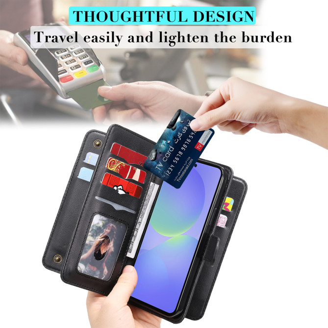 Coque Samsung Galaxy A37 Portefeuille Support ALBA