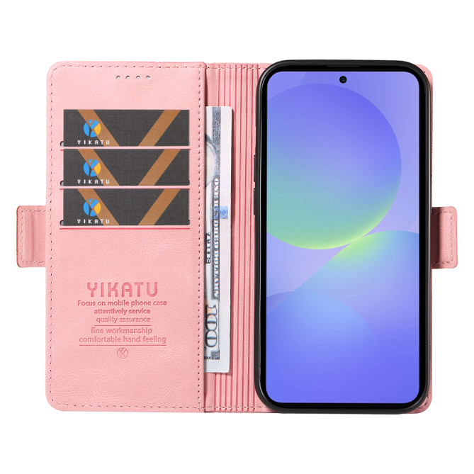 Housse Samsung Galaxy A37 YIKATU Portefeuille Toucher Soie