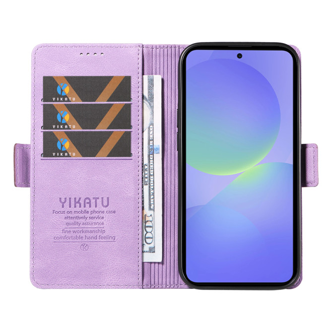 Housse Samsung Galaxy A37 YIKATU Portefeuille Toucher Soie