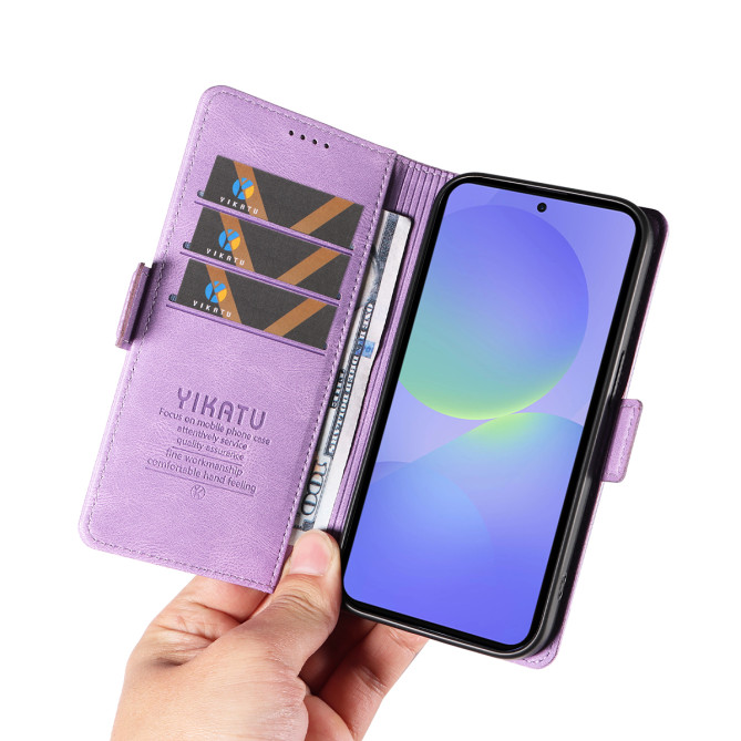 Housse Samsung Galaxy A37 YIKATU Portefeuille Toucher Soie