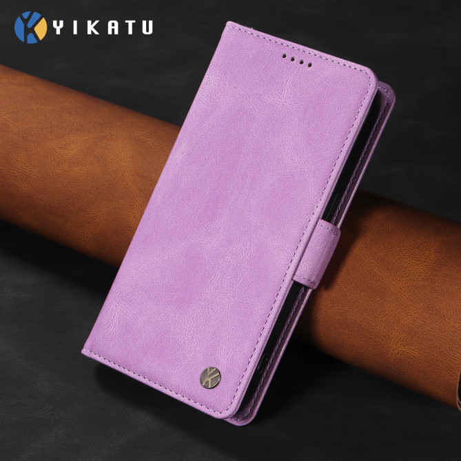 Housse Samsung Galaxy A37 YIKATU Portefeuille Toucher Soie