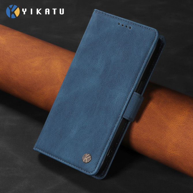 Housse Samsung Galaxy A37 YIKATU Portefeuille Toucher Soie