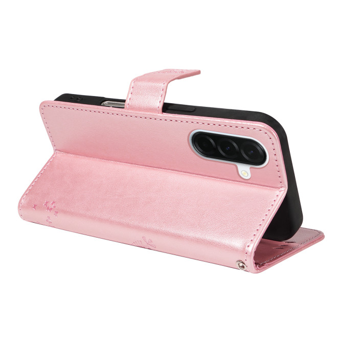 Housse Samsung Galaxy A37 Chat Arbre Portefeuille Support