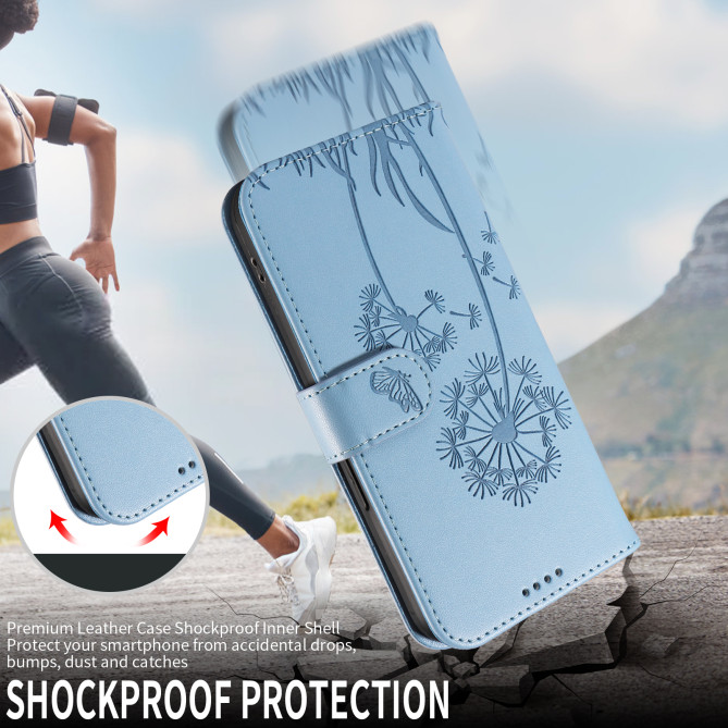 Housse Samsung Galaxy A37 Pissenlit Portefeuille Support Dragonne ALBA