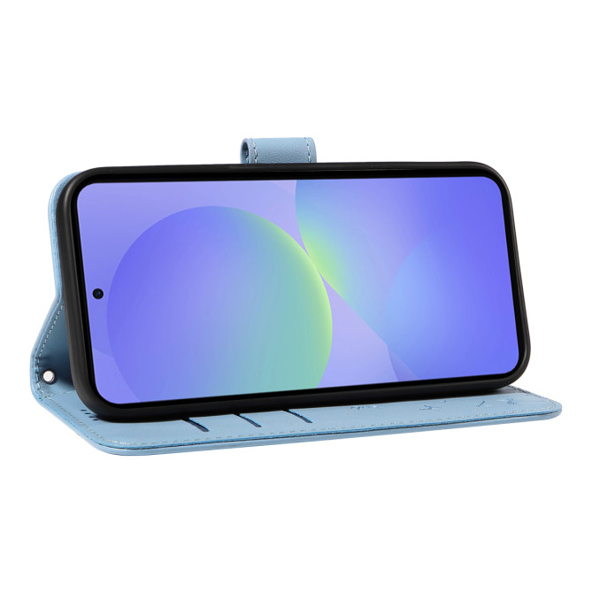 Housse Samsung Galaxy A37 Pissenlit Portefeuille Support Dragonne ALBA