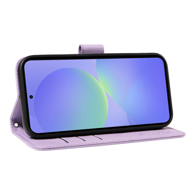 Housse Samsung Galaxy A37 Pissenlit Portefeuille Support Dragonne ALBA