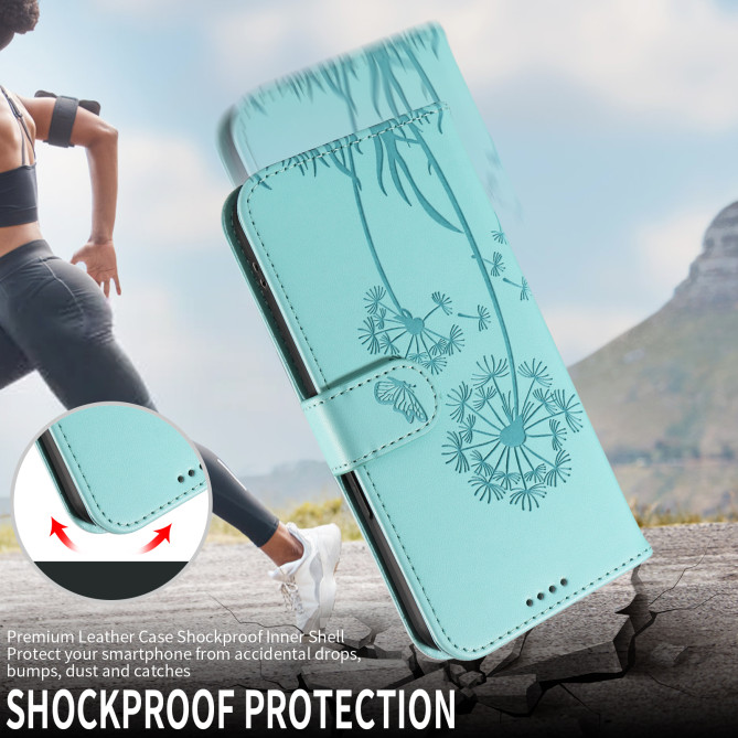 Housse Samsung Galaxy A37 Pissenlit Portefeuille Support Dragonne ALBA