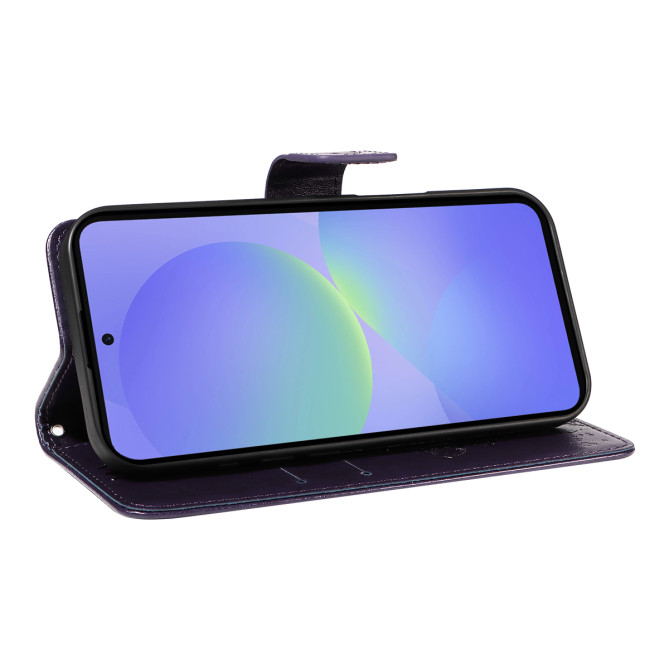 Housse Samsung Galaxy A37 Chat Arbre Portefeuille Support