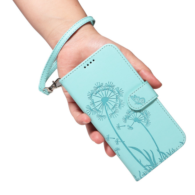 Housse Samsung Galaxy A37 Pissenlit Portefeuille Support Dragonne ALBA