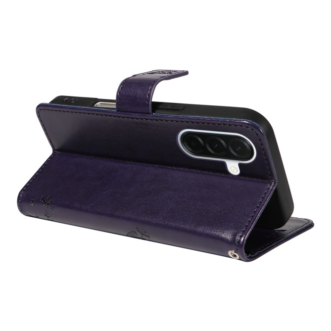 Housse Samsung Galaxy A37 Chat Arbre Portefeuille Support