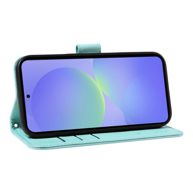 Housse Samsung Galaxy A37 Pissenlit Portefeuille Support Dragonne ALBA