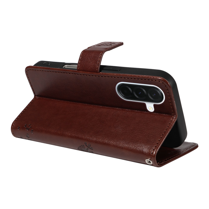 Housse Samsung Galaxy A37 Chat Arbre Portefeuille Support