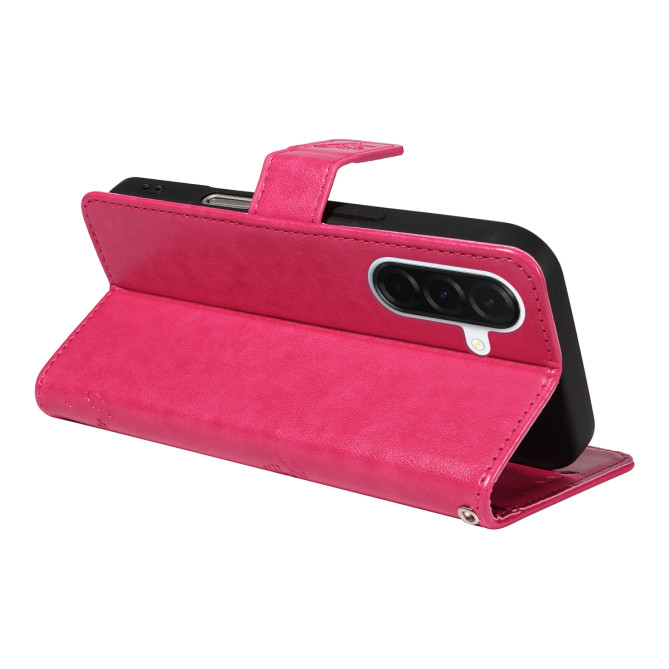 Housse Samsung Galaxy A37 Chat Arbre Portefeuille Support