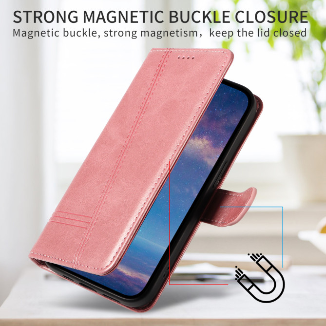 Housse Samsung Galaxy A37 Portefeuille Support Lignes