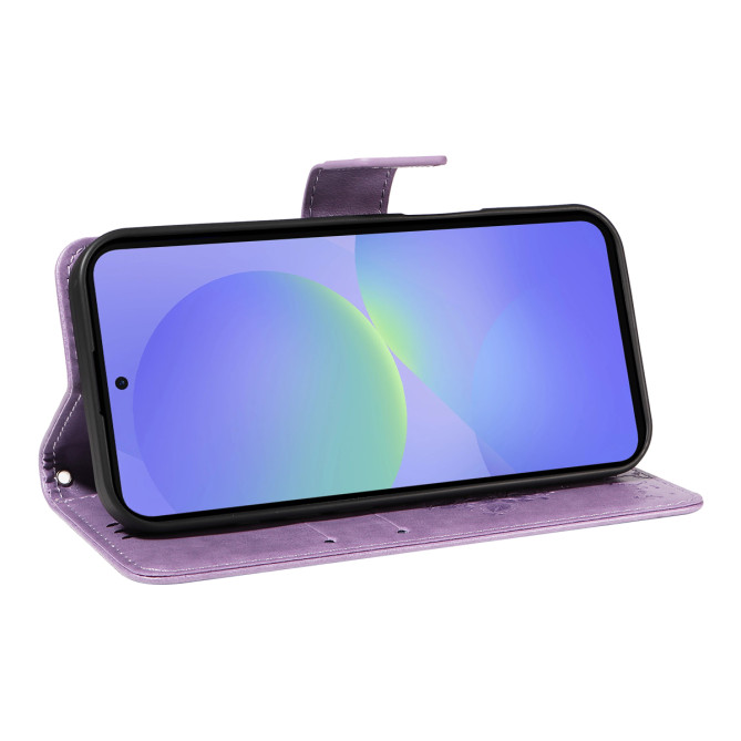 Housse Samsung Galaxy A37 Chat Arbre Portefeuille Support