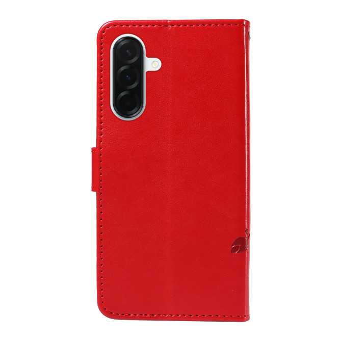 Housse Samsung Galaxy A37 Fleurs Portefeuille Support Dragonne