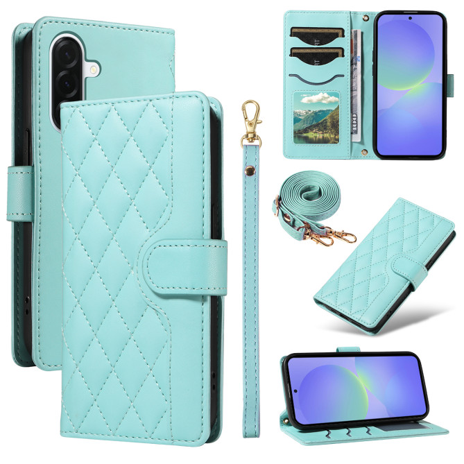 Housse Samsung Galaxy A37 Losange Portefeuille Dragonne ALBA