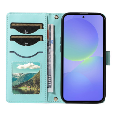 Housse Samsung Galaxy A37 Losange Portefeuille Dragonne ALBA