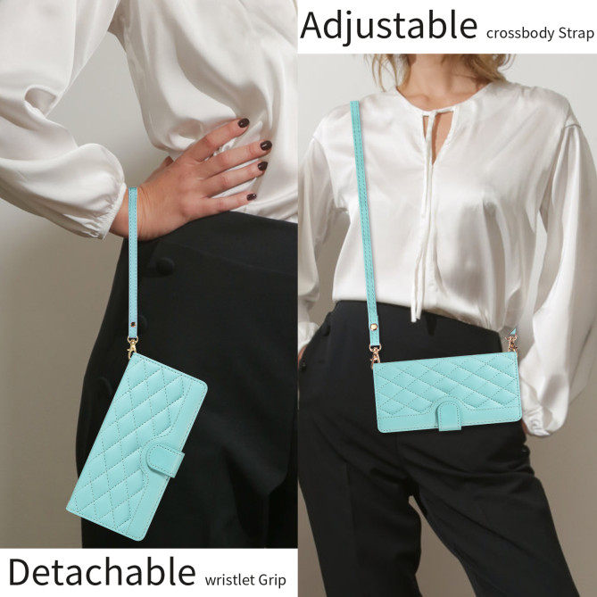 Housse Samsung Galaxy A37 Losange Portefeuille Dragonne ALBA