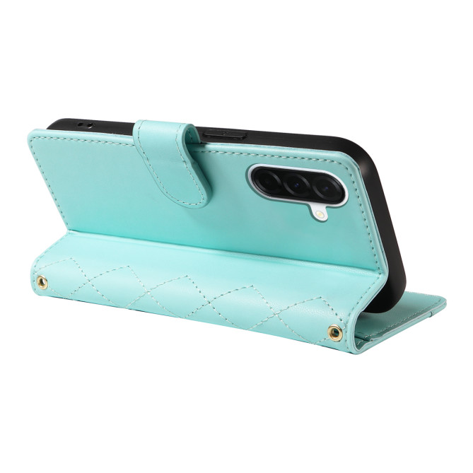 Housse Samsung Galaxy A37 Losange Portefeuille Dragonne ALBA