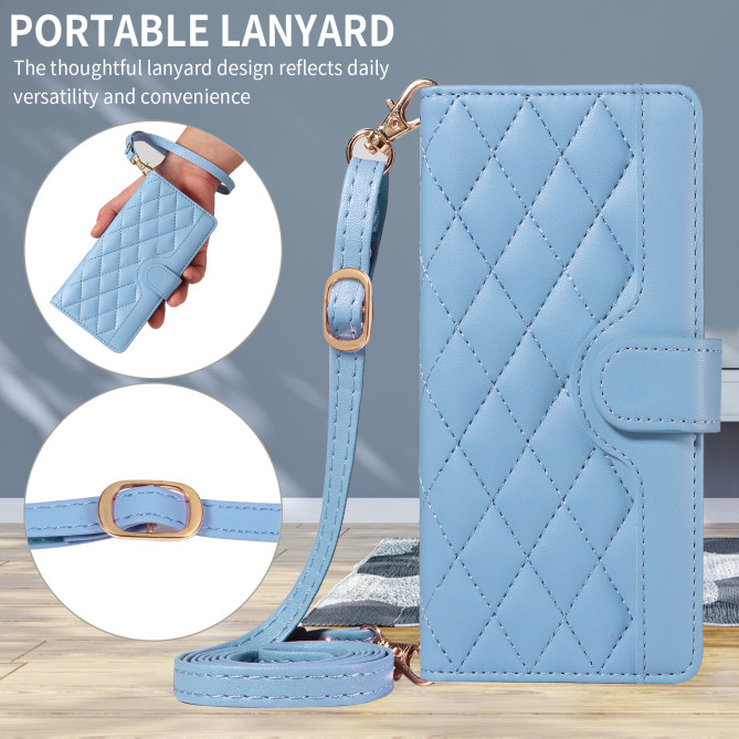 Housse Samsung Galaxy A37 Losange Portefeuille Dragonne ALBA