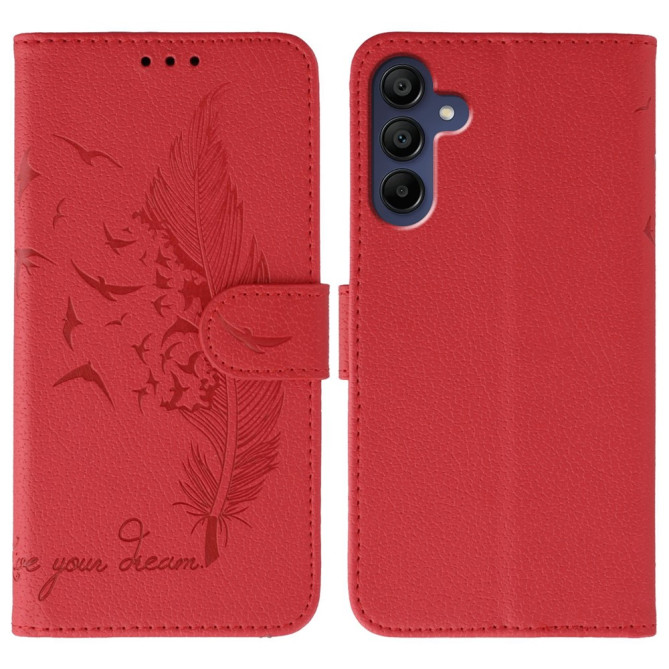 Housse Samsung Galaxy A37 Plume Portefeuille