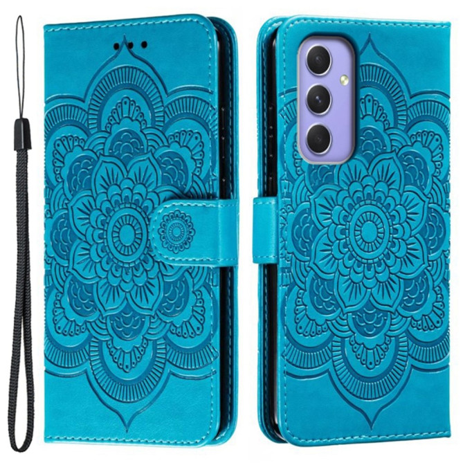 Housse Samsung Galaxy A37 Mandala Portefeuille Dragonne