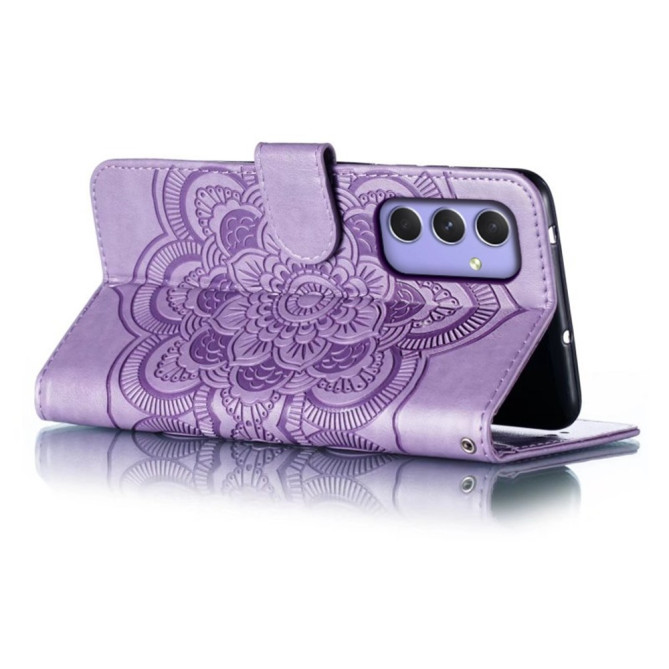 Housse Samsung Galaxy A37 Mandala Portefeuille Dragonne