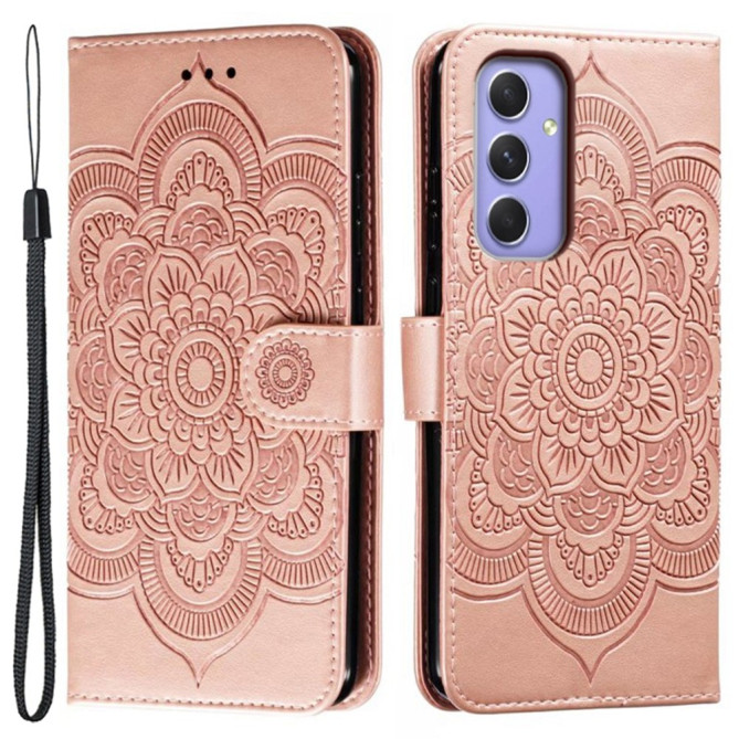 Housse Samsung Galaxy A37 Mandala Portefeuille Dragonne